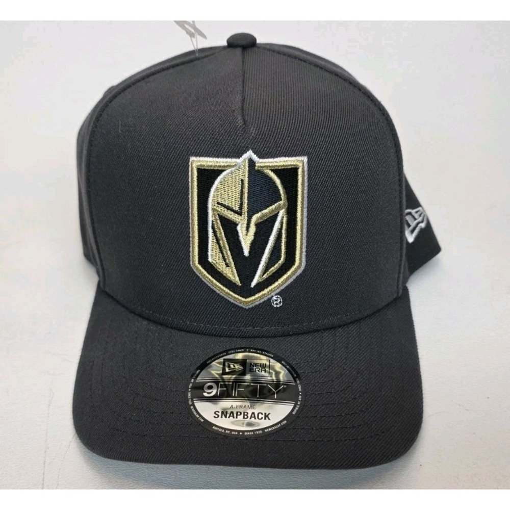 New Era Vegas Golden Knights 9FIFTY Snapback Black Hat NEW
